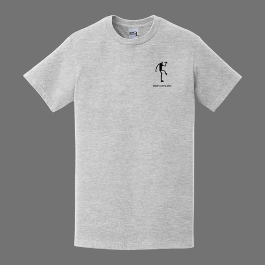 Piktorgram T-shirt grå