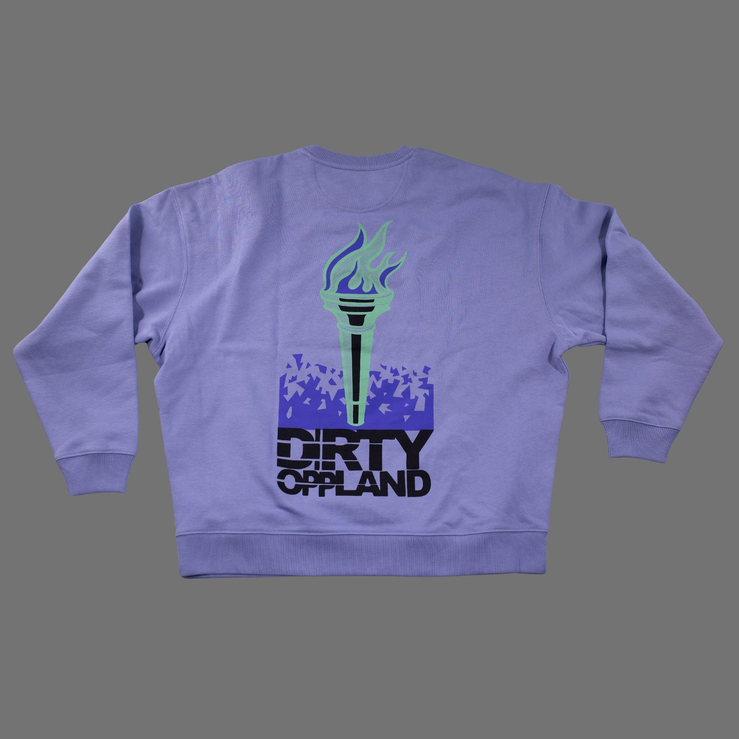 Olympisk Standard Dirty Oppland x Deys Dynamics lilla genser